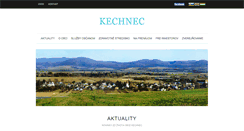 Desktop Screenshot of kechnec.sk